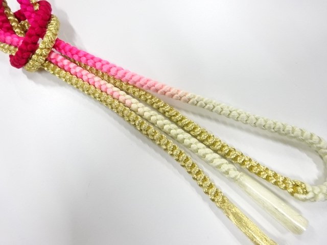 JAPANESE KIMONO / UNUSED Tegumi obijime